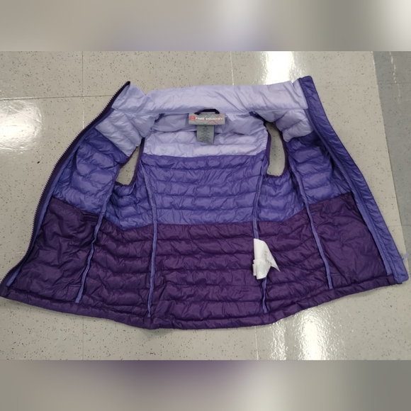 Free Country Ultra Lightweight Power Down Quilted Vest Full Zip Purple XS - Picture 5 of 14